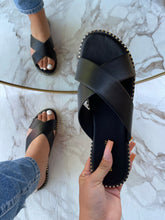 Load image into Gallery viewer, Callie Sandal- Black
