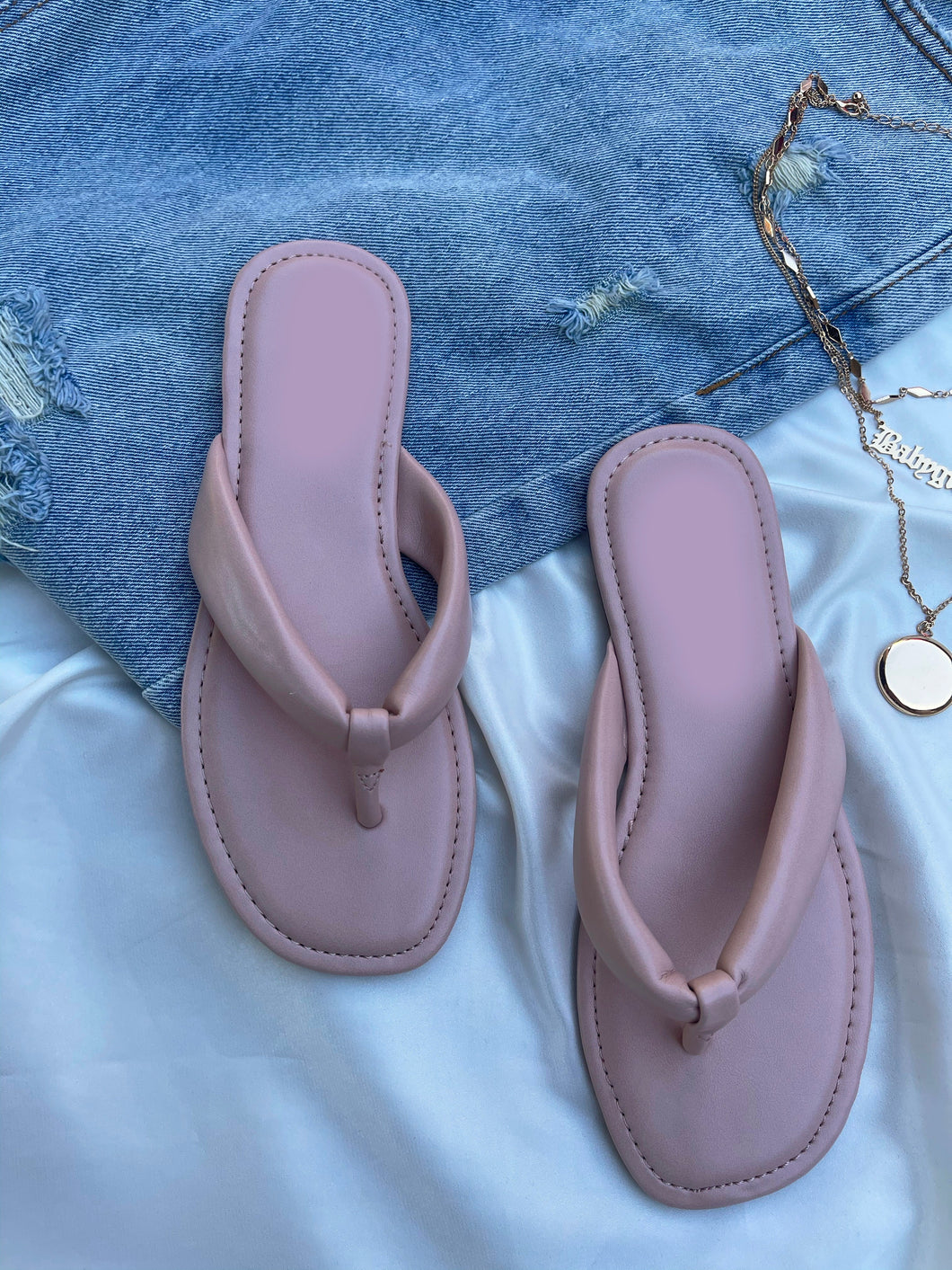Ava Sandal- Blush