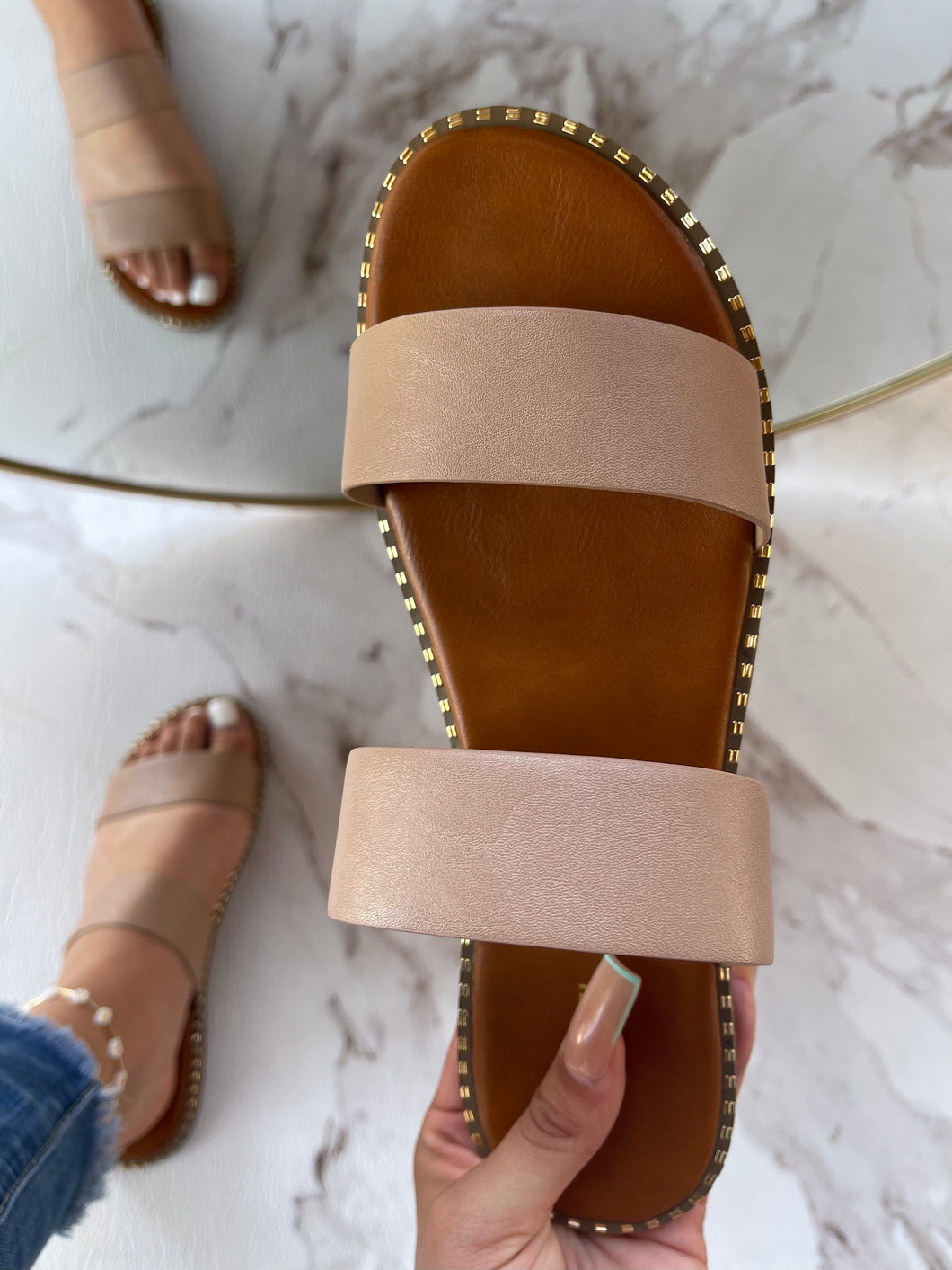 Lina Sandal- Natural