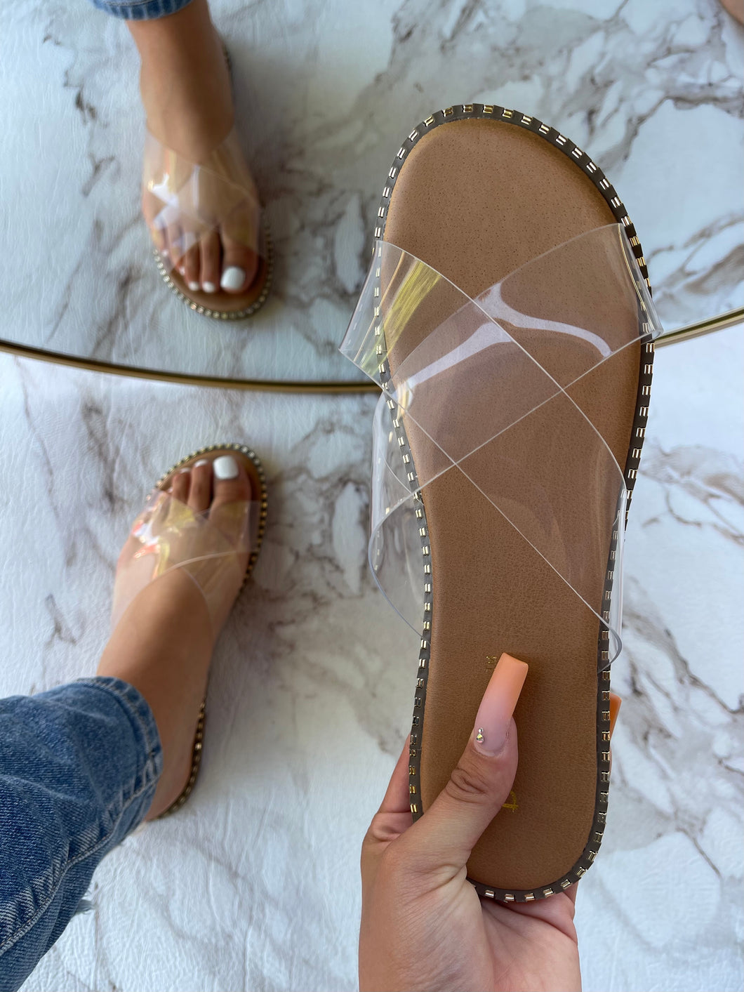Callie Sandal- Clear
