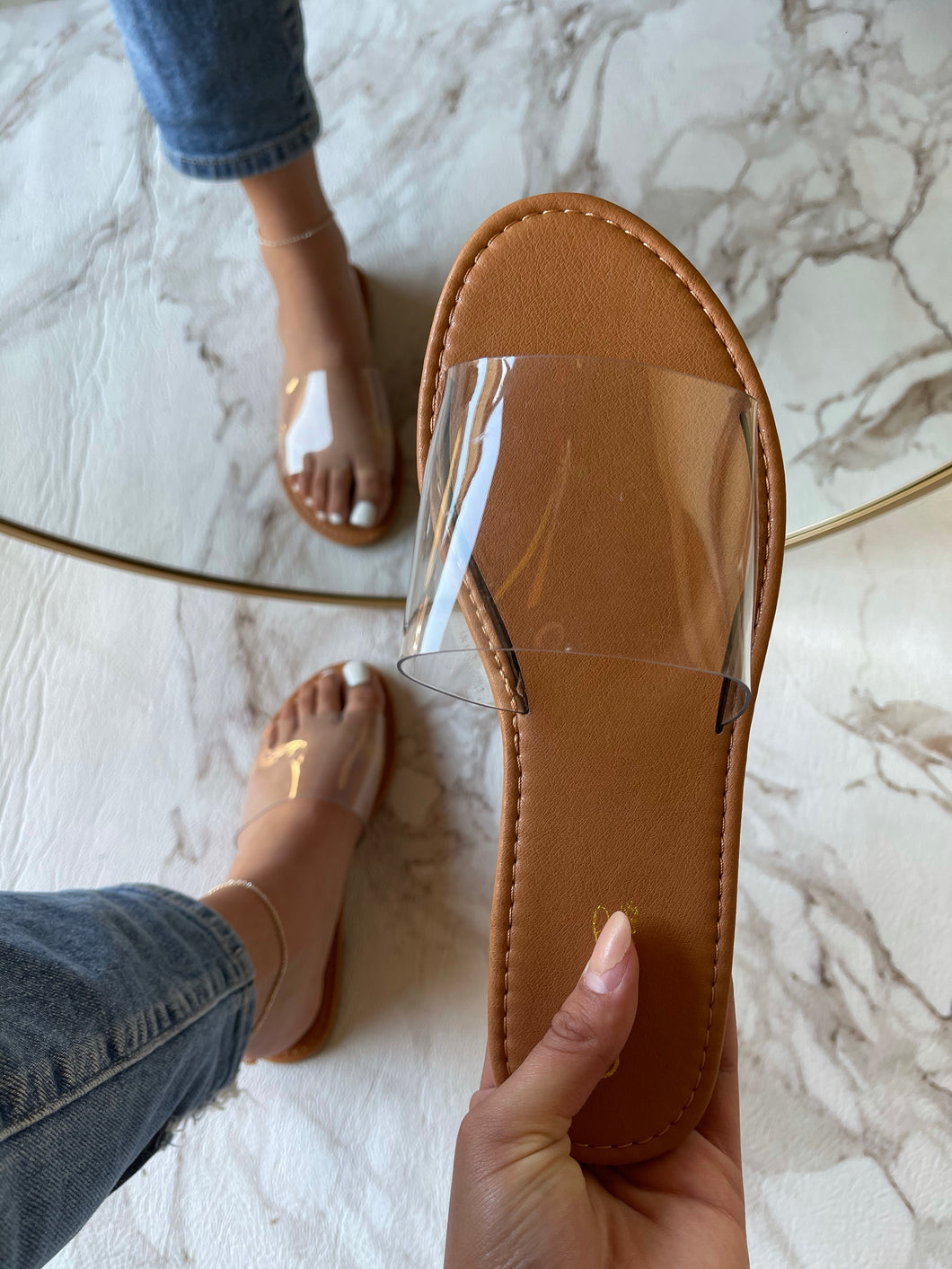 Noemi Sandal - Clear